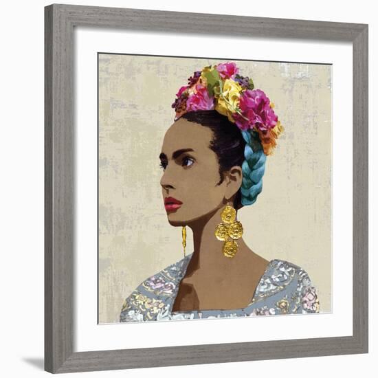 Corona de Flores-Mark Chandon-Framed Art Print