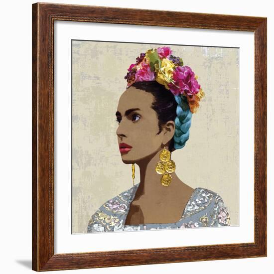 Corona de Flores-Mark Chandon-Framed Art Print