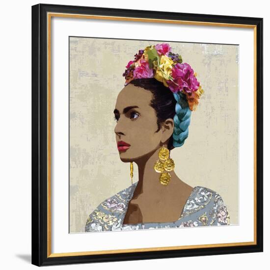 Corona de Flores-Mark Chandon-Framed Art Print