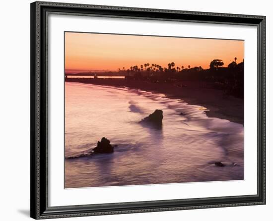 Corona Del Mar Beach, Newport Beach, Orange County, California, United States of America, North Ame-Richard Cummins-Framed Photographic Print