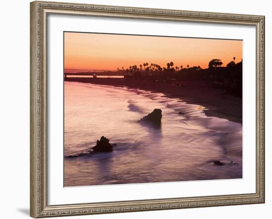 Corona Del Mar Beach, Newport Beach, Orange County, California, United States of America, North Ame-Richard Cummins-Framed Photographic Print