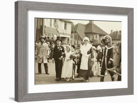 Coronation Day Parade, Exeter, 1937-null-Framed Premium Photographic Print