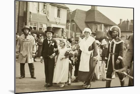 Coronation Day Parade, Exeter, 1937-null-Mounted Photographic Print