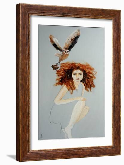 Coronation of a Redhead, 2016-Susan Adams-Framed Giclee Print