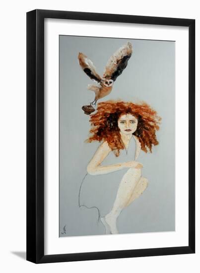 Coronation of a Redhead, 2016-Susan Adams-Framed Giclee Print