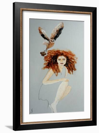 Coronation of a Redhead, 2016-Susan Adams-Framed Giclee Print