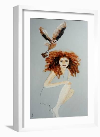 Coronation of a Redhead, 2016-Susan Adams-Framed Giclee Print