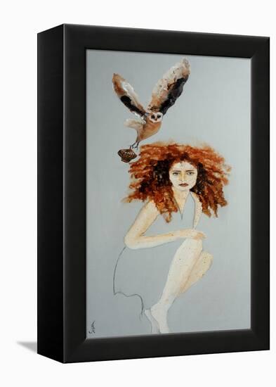 Coronation of a Redhead, 2016-Susan Adams-Framed Premier Image Canvas