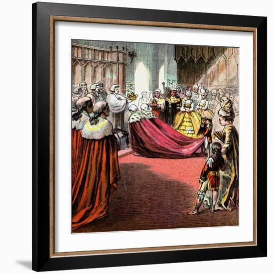 Coronation of George III, 1761-null-Framed Giclee Print