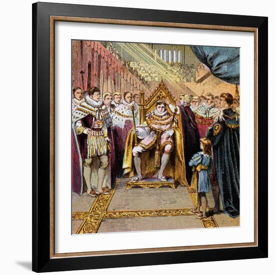 Coronation of George IV, 1820-null-Framed Giclee Print