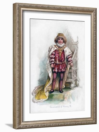 Coronation of Henry III, 1897-Frances Brundage-Framed Giclee Print