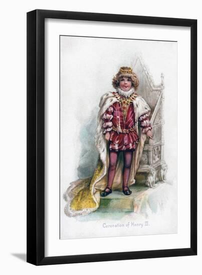 Coronation of Henry III, 1897-Frances Brundage-Framed Giclee Print