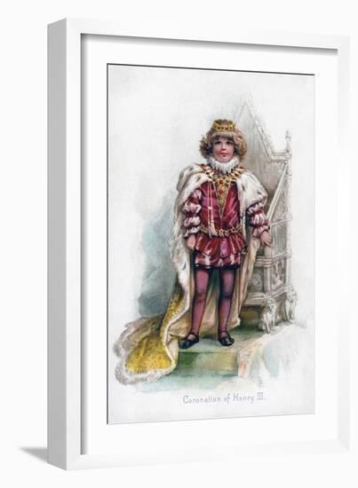 Coronation of Henry III, 1897-Frances Brundage-Framed Giclee Print