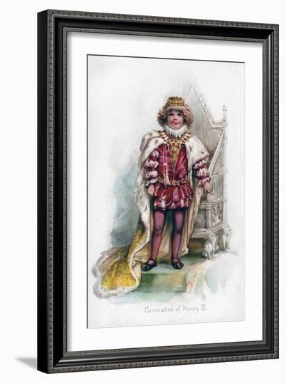 Coronation of Henry III, 1897-Frances Brundage-Framed Giclee Print