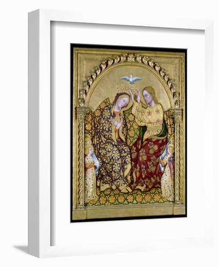 Coronation of the Virgin-Gentile da Fabriano-Framed Photographic Print