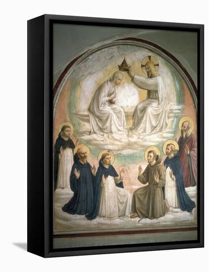 Coronation of the Virgin-Fra Angelico-Framed Stretched Canvas