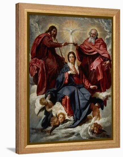 Coronation of the Virgin-Diego Velazquez-Framed Premier Image Canvas