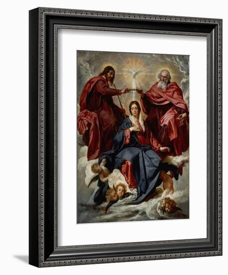 Coronation of the Virgin-Diego Velazquez-Framed Giclee Print