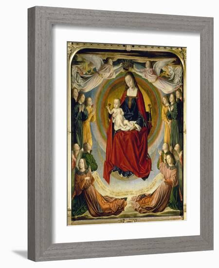 Coronation of the Virgin-Jean Hey-Framed Giclee Print