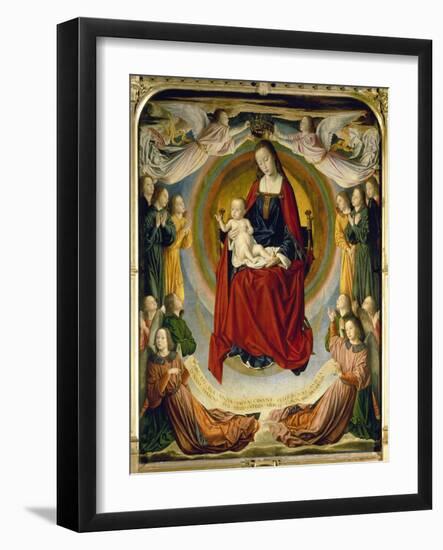 Coronation of the Virgin-Jean Hey-Framed Giclee Print