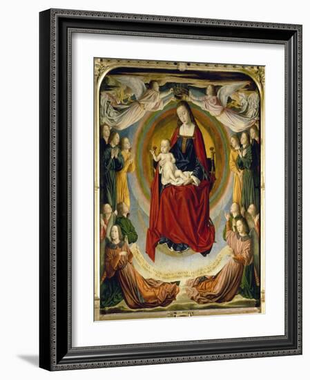 Coronation of the Virgin-Jean Hey-Framed Giclee Print