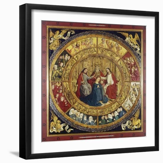 Coronation of the Virgin-null-Framed Giclee Print