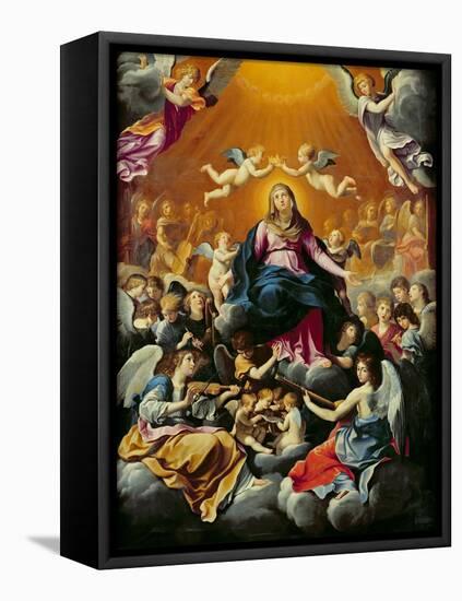 Coronation of the Virgin-Guido Reni-Framed Premier Image Canvas