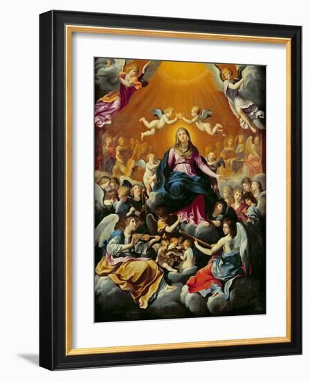 Coronation of the Virgin-Guido Reni-Framed Giclee Print