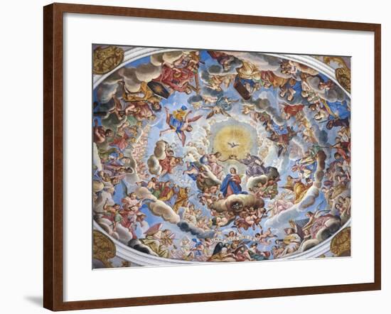 Coronation of the Virgin-Giuseppe Mattia Borgnis-Framed Giclee Print