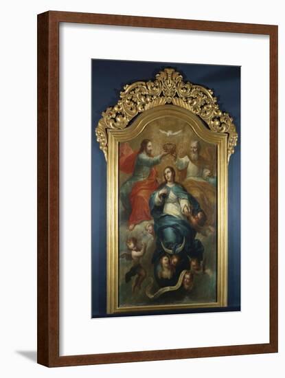 Coronation of the Virgin-Emilio Boggio-Framed Giclee Print