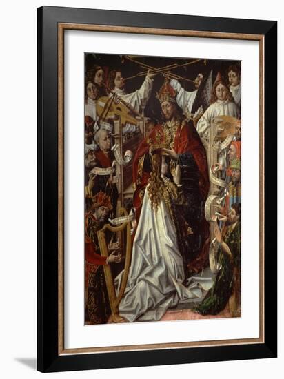 Coronation of Virgin-Fernando Gallego-Framed Giclee Print