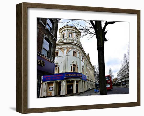 Coronet Cinema, 103 Notting Hill Gate, London-Anna Siena-Framed Photographic Print