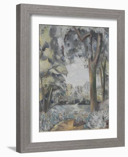 Coronilla Landscape, 1929 (Oil on Canvas)-Paul Nash-Framed Giclee Print