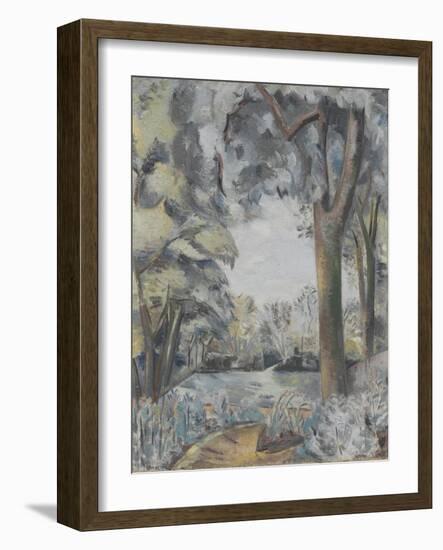 Coronilla Landscape, 1929 (Oil on Canvas)-Paul Nash-Framed Giclee Print