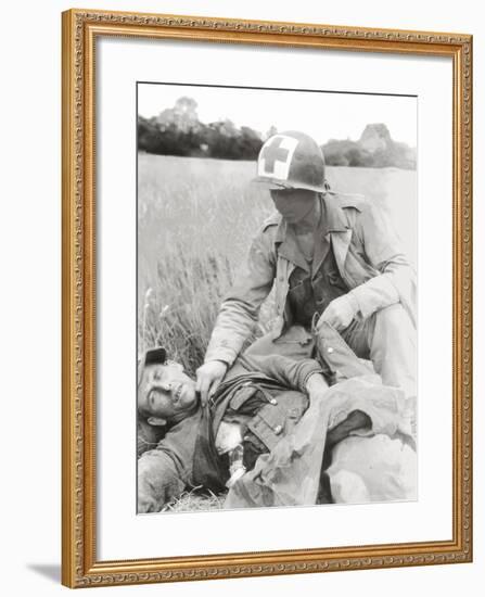 Corporal Roy C. Moore of Lubbock Texas-null-Framed Photographic Print