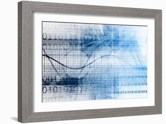 Corporate Background-kentoh-Framed Art Print