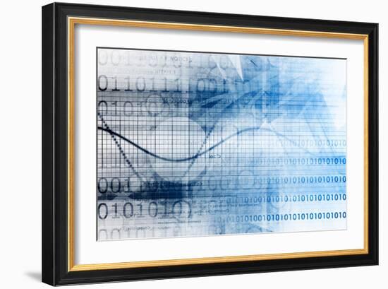 Corporate Background-kentoh-Framed Art Print