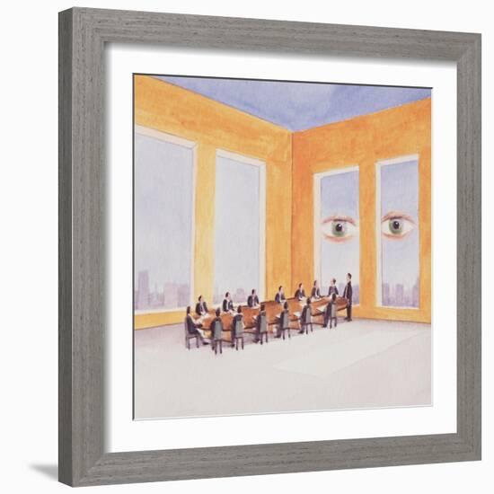 Corporate Governance, 2003-Lincoln Seligman-Framed Giclee Print