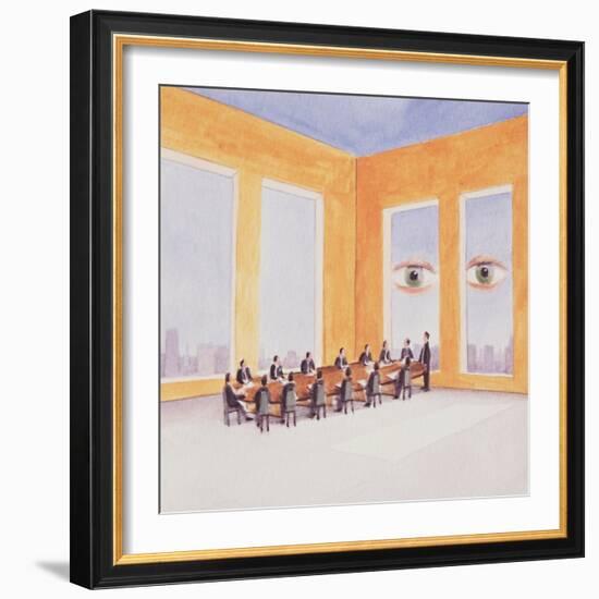 Corporate Governance, 2003-Lincoln Seligman-Framed Giclee Print