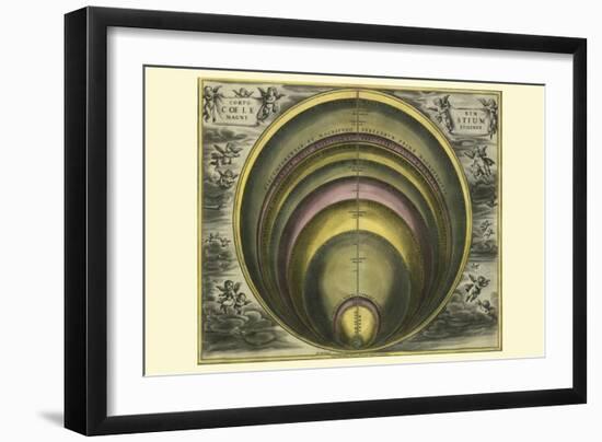 Corprum Coelestium-Andreas Cellarius-Framed Premium Giclee Print