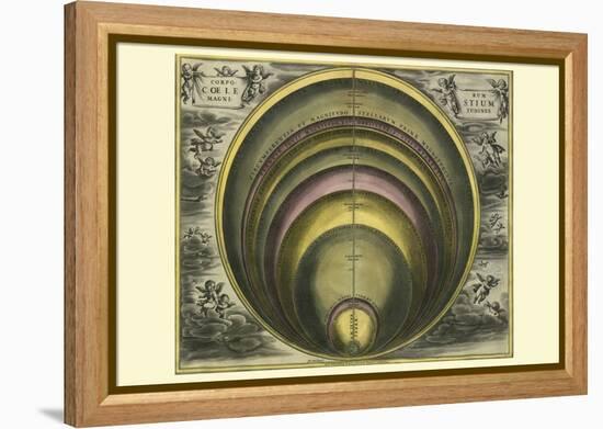 Corprum Coelestium-Andreas Cellarius-Framed Stretched Canvas