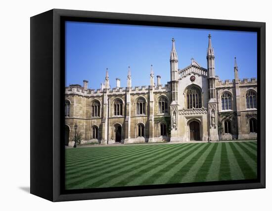 Corpus Christi College, Cambridge, Cambridgeshire, England, United Kingdom-David Hunter-Framed Premier Image Canvas