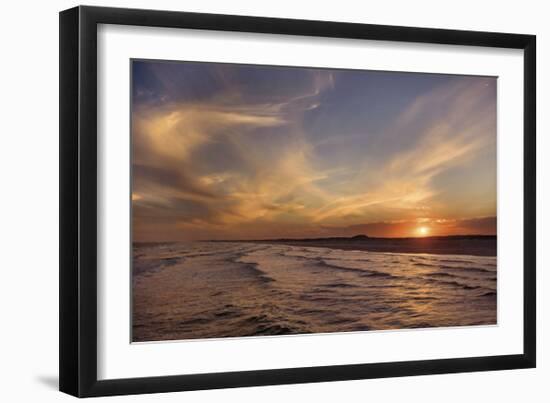 Corpus Christi Sunset-Mike Jones-Framed Giclee Print