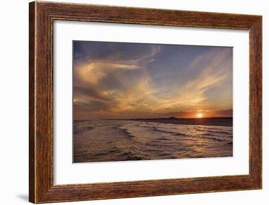 Corpus Christi Sunset-Mike Jones-Framed Giclee Print