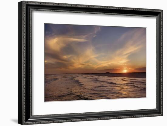 Corpus Christi Sunset-Mike Jones-Framed Giclee Print