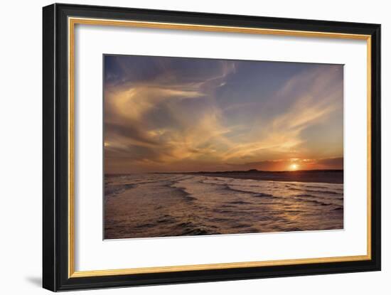 Corpus Christi Sunset-Mike Jones-Framed Giclee Print