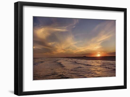 Corpus Christi Sunset-Mike Jones-Framed Giclee Print