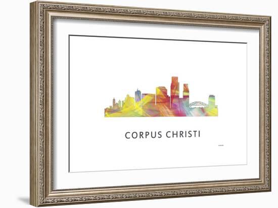 Corpus Christi Texas-Marlene Watson-Framed Giclee Print