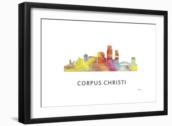 Corpus Christi Texas-Marlene Watson-Framed Giclee Print