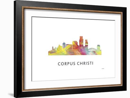 Corpus Christi Texas-Marlene Watson-Framed Giclee Print